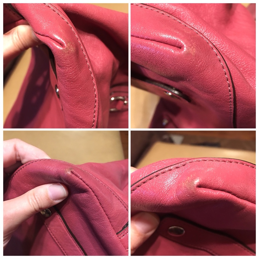 Coach Ashley Satchel Pink Leather - Picture 3 of 8